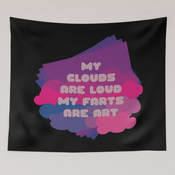 Item preview, My Clouds Are Loud / Fumisteries designed and sold by Nathalie Aynié.