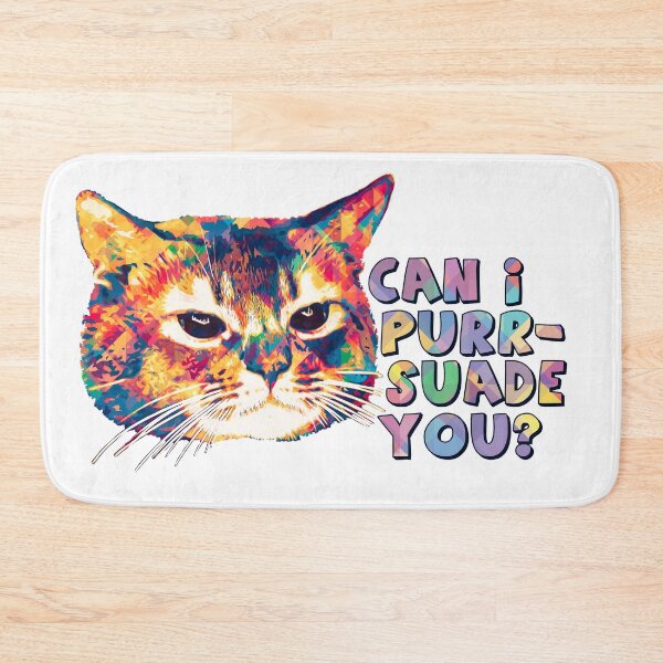 Item preview, Funny Cat Can I Purrsuade You? designed and sold by Give Me that Pencil.