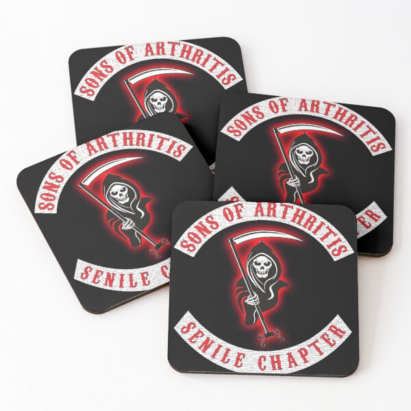 Item preview, S.O.A. Senile Chapter - funny seniors biker theme. designed and sold by EldersRULE.