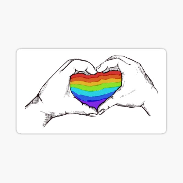 Spreading Rainbows Sticker