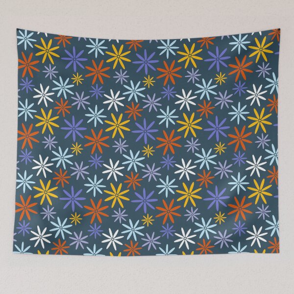 Item preview, Flowers Repeating Pattern designed and sold by Mackenzie Todd.