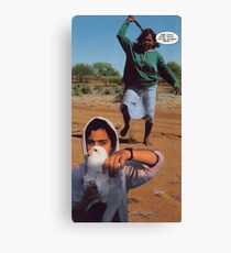 M Blackwell - What You're Runnin' From Canvas Print