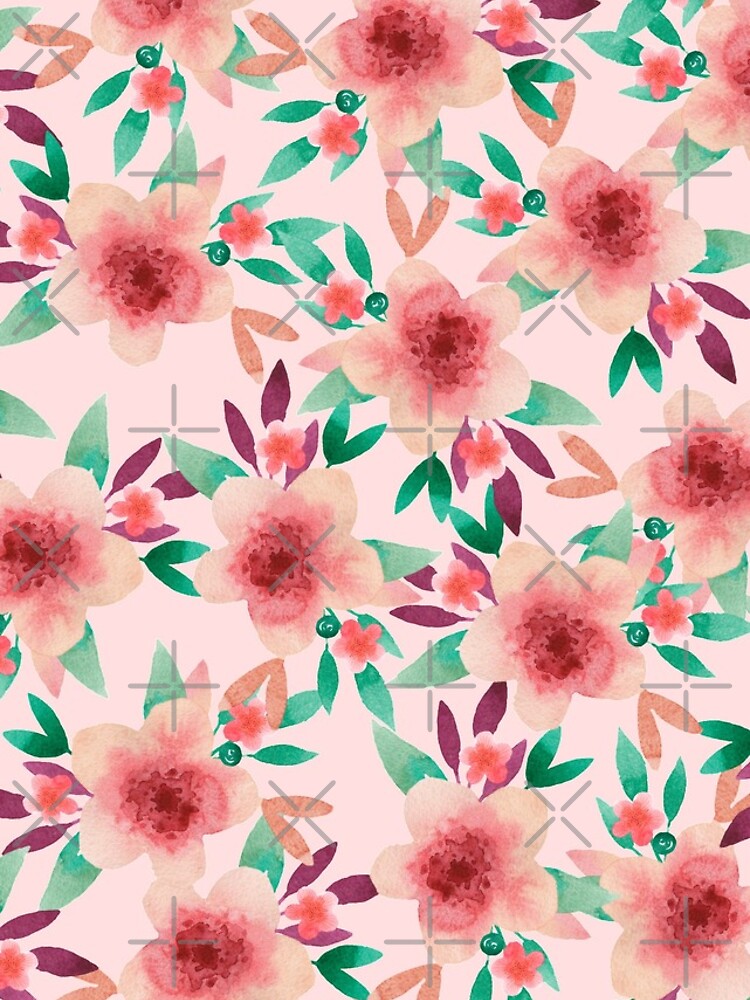 Thumbnail 4 of 4, iPhone Case, Spring - Watercolor Floral pattern designed and sold by CLPDesignLab.