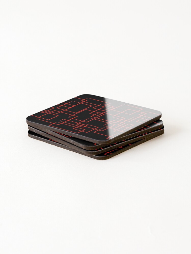 Thumbnail 4 of 5, Coasters (Set of 4), Flashbacks, Dark designed and sold by Arts-And-Design.
