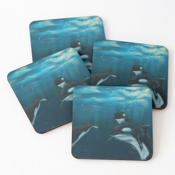 Item preview, orcas !!! designed and sold by Morgane Blanc.