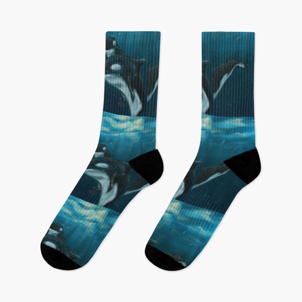 Item preview, orcas !!! designed and sold by Morgane Blanc.