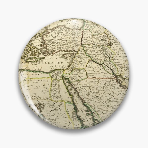 Item preview, Map of the Ottoman Empire (1654) designed and sold by allhistory.