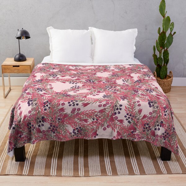 Item preview, Festive - Watercolor Floral pattern designed and sold by CLPDesignLab.