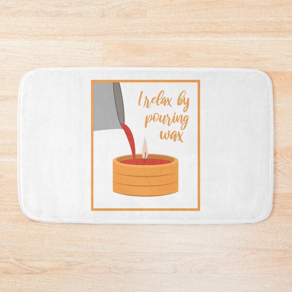 Item preview, Womens Funny Candle Making I Relax By Pouring Wax V-Neck product designed and sold by jakehughes2015.
