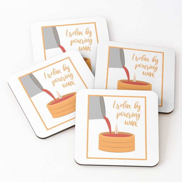 Item preview, Womens Funny Candle Making I Relax By Pouring Wax V-Neck product designed and sold by jakehughes2015.