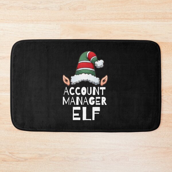 Item preview, Account Manager Elf Christmas Holidays Xmas Elves designed and sold by losttribe.