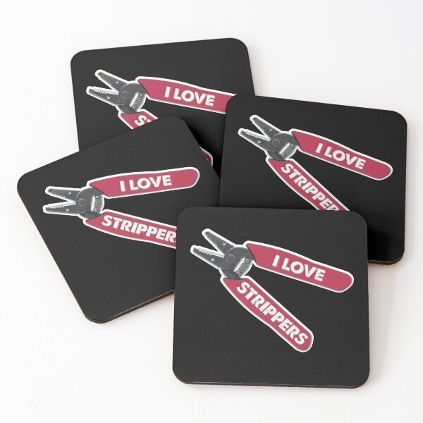 Item preview, "I Love Strippers" Funny Stripper Shirt for Electricians | Funny Wire Stripper Shirt designed and sold by Xeggs.