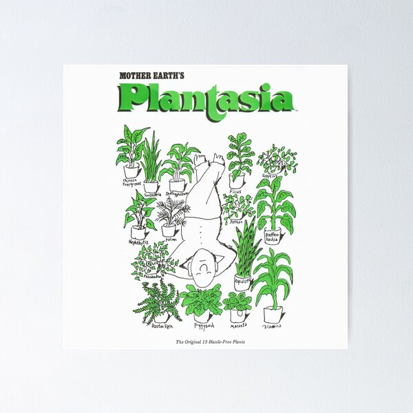 Item preview, Plantasia Promotional Poster #1 designed and sold by ThePr00gl0rd.