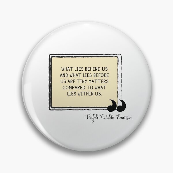 Item preview, Ralph Waldo Emerson Quote designed and sold by YouShouldChill.