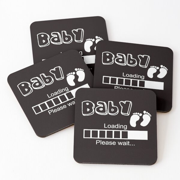 Item preview, Baby pregnant saying loading bar designed and sold by Imutobi.