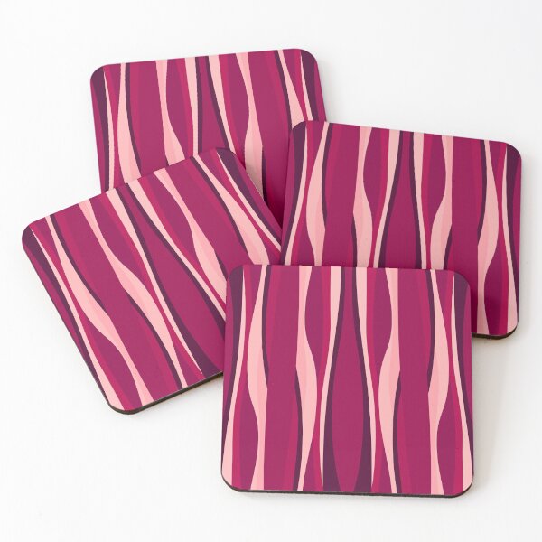 Item preview, Retro maroon abstract cool pattern designed and sold by likebakerdo.