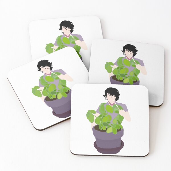 Item preview, Basilton Pitch in a Basil Plant designed and sold by ErinIsMakingArt.