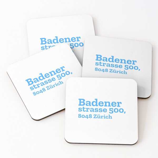 Item preview, Zurich Stadium Address  designed and sold by The Chuck Wagon.