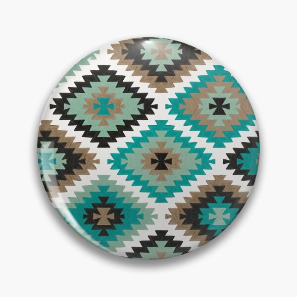 Item preview, Kilim Protection Pattern – Turquoise designed and sold by Cat Coquillette.