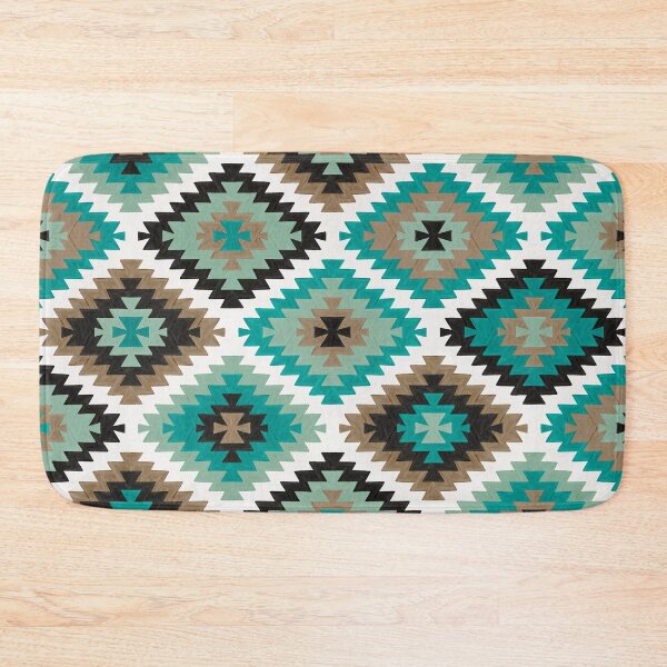 Item preview, Kilim Protection Pattern – Turquoise designed and sold by Cat Coquillette.
