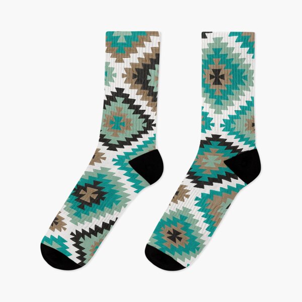 Item preview, Kilim Protection Pattern – Turquoise designed and sold by Cat Coquillette.