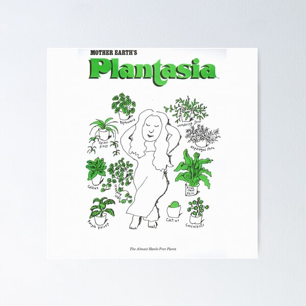Item preview, Plantasia Promotional poster #2 designed and sold by ThePr00gl0rd.