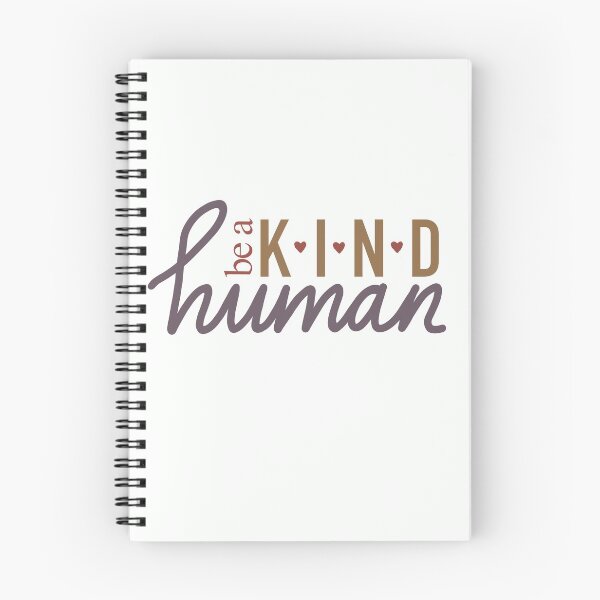 Item preview, Be a Kind Human: hearts designed and sold by emmirice.