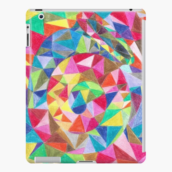 Colourful shell horn iPad Snap Case