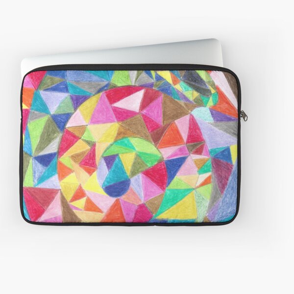 Colourful shell horn Laptop Sleeve