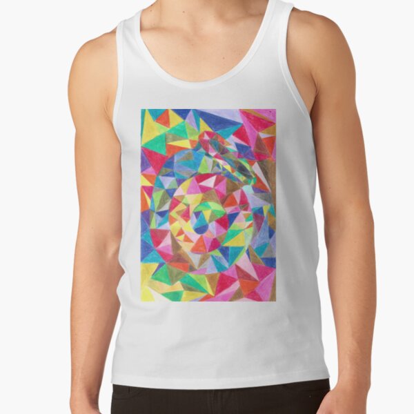 Colourful shell horn Tank Top