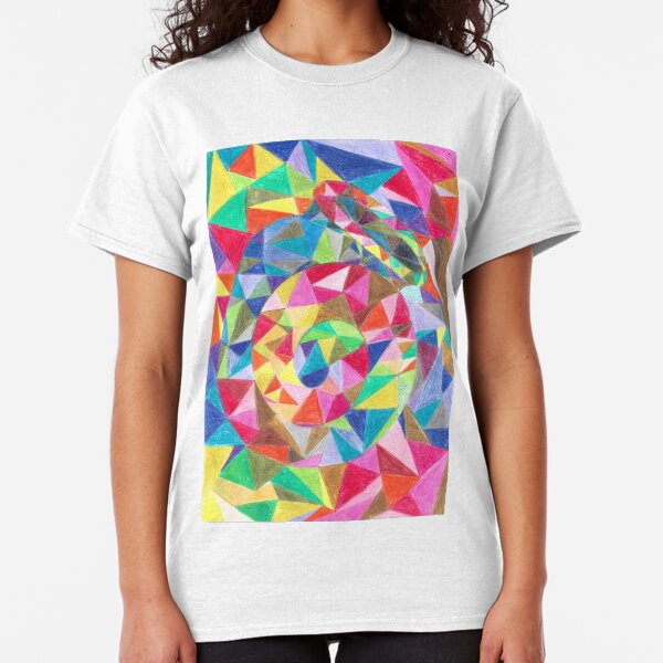 Colourful shell horn Classic T-Shirt