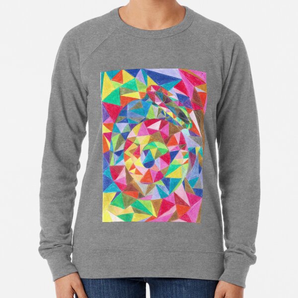 Colourful shell horn Lightweight Sweatshirt