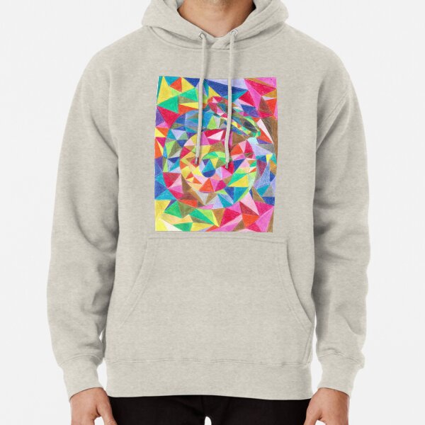 Colourful shell horn Pullover Hoodie