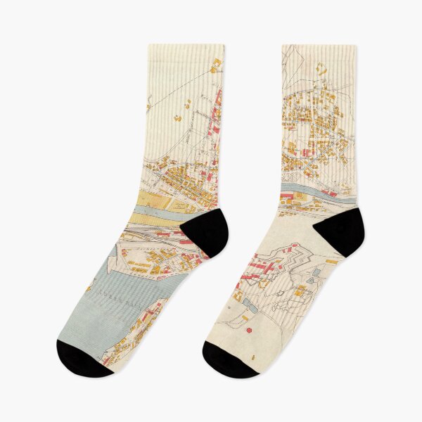 Item preview, Vintage Halden Norway Map (1905) Frederikshald Atlas designed and sold by BravuraMedia.