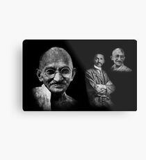 Ghandi 2 Metalldruck