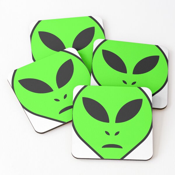 Item preview, Green Alien Head designed and sold by Ivan926.