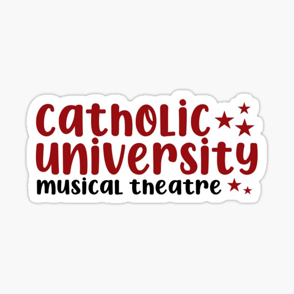 Item preview, Catholic University Musical Theatre designed and sold by Averyelledge.