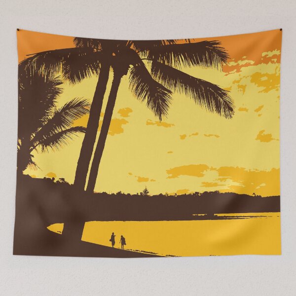 Item preview, Airlie Beach Australia Retro Sunset  designed and sold by jcreative81.