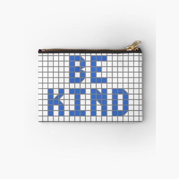 Item preview, Solidarity in hard times: Be Kind (blue tile letters) designed and sold by Ofeefee.