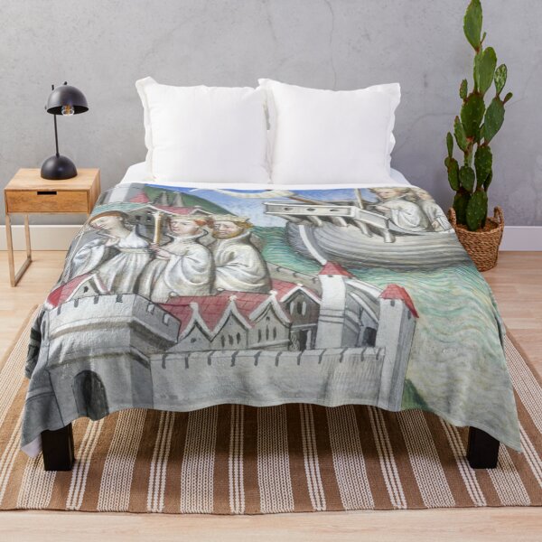 Item preview, Kings and queens in a castle designed and sold by brushandframes.