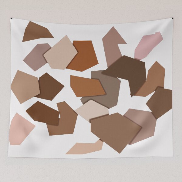 Item preview, geometric pattern with earth tones designed and sold by msro1.