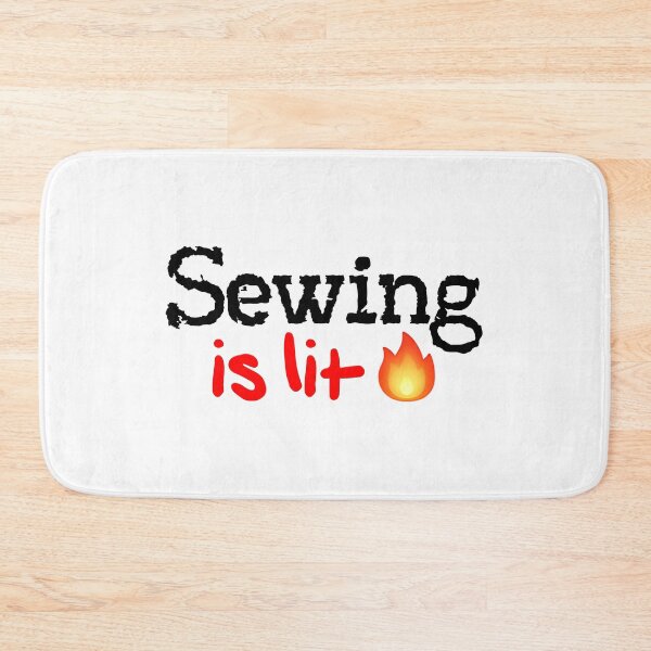 Item preview, Sewing is Lit! designed and sold by DoodleDashCollective.