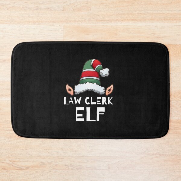 Item preview, Law Clerk Elf Christmas Holidays Xmas Elves designed and sold by losttribe.