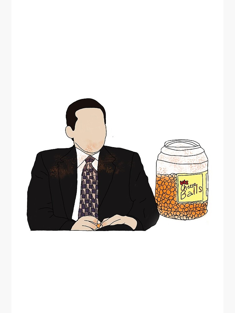 The office Michael scott cheese balls 