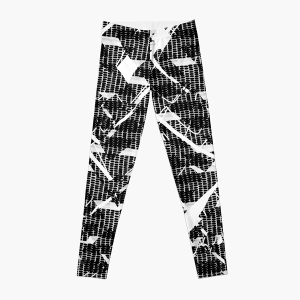 Crazy Pattern stripes lines BNW Leggings