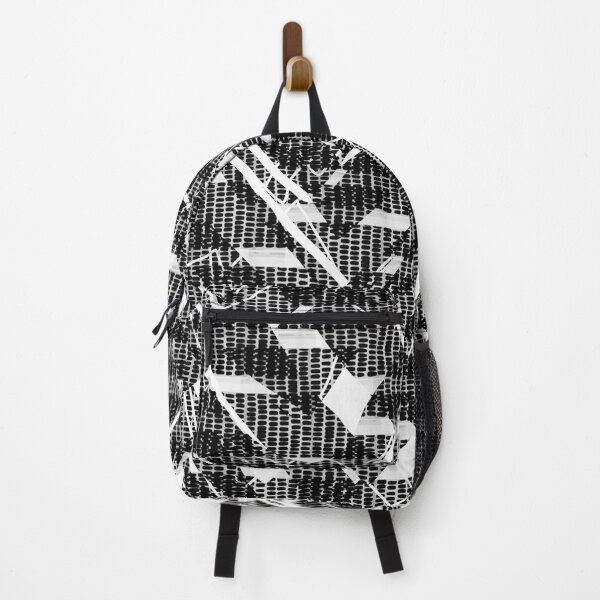 Crazy Pattern stripes lines BNW Backpack