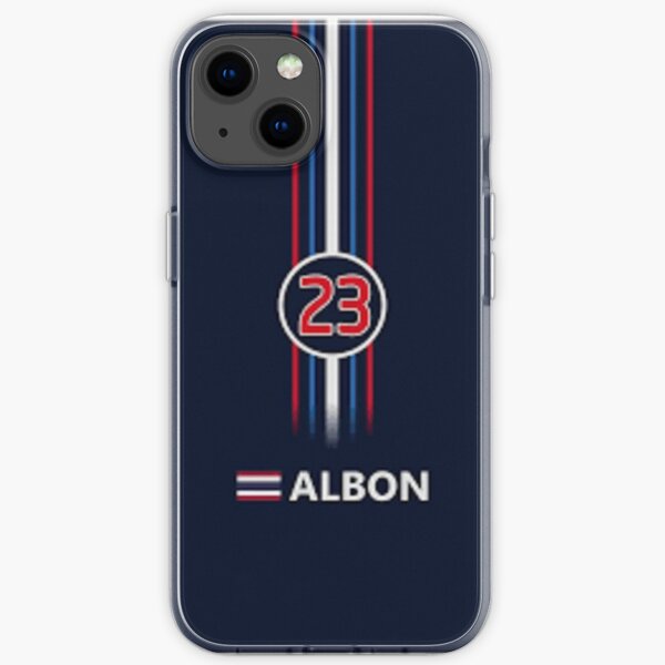alex albon red bull rennen iPhone Flexible Hülle