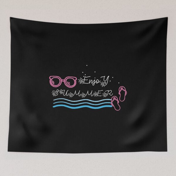 Item preview, Enjoy Summer, summer beach  , Wakeboarding ,surfboarding , van life ,watercolor , gift idea ,birthday designed and sold by MimiouchB.