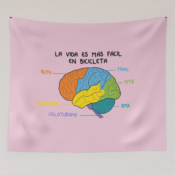 Item preview, LIFE IS EASIER BY BICYCLE designed and sold by solaenbici.