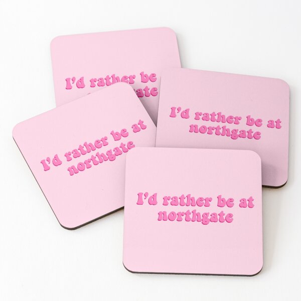 Item preview, I'd rather be at northgate (pink) designed and sold by maritrev.
